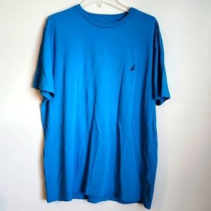 Nautica Men's XXL Dark Teal Short Sleeve TShirt